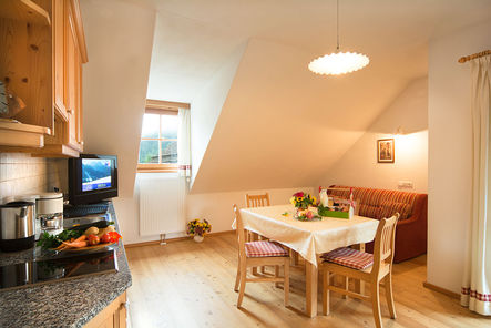 Ferienwohnung Enzian Wohnraum